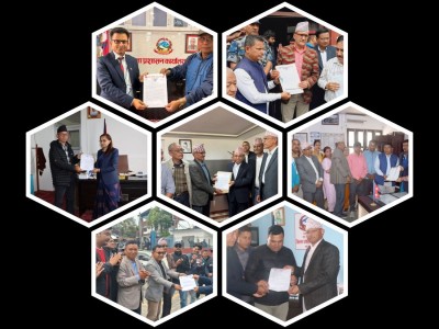  ओली-लेखकलाई निसर्त रिहाइको माग गर्दै एमालेले बुझायो सीडीओमार्फत ज्ञाापनपत्र 